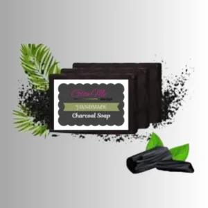 GlowMe Herbal Handmade Charcoal Soaps (100 gm) - 100 pcs